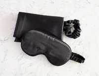 Thumbnail for Silky Satin Pillowcase Set with Eye Mask and Scrunchie, Gift Box