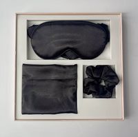 Thumbnail for Silky Satin Pillowcase Set with Eye Mask and Scrunchie, Gift Box