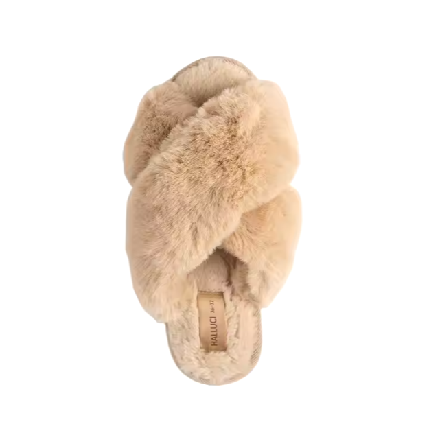 Faux Fur Slippers