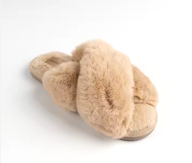 Faux Fur Slippers