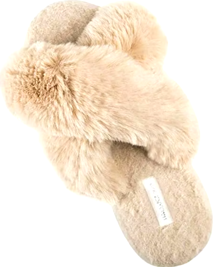 Faux Fur Slippers